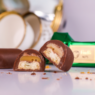 شوكولا تغطيس بسكوت كراميل حلو