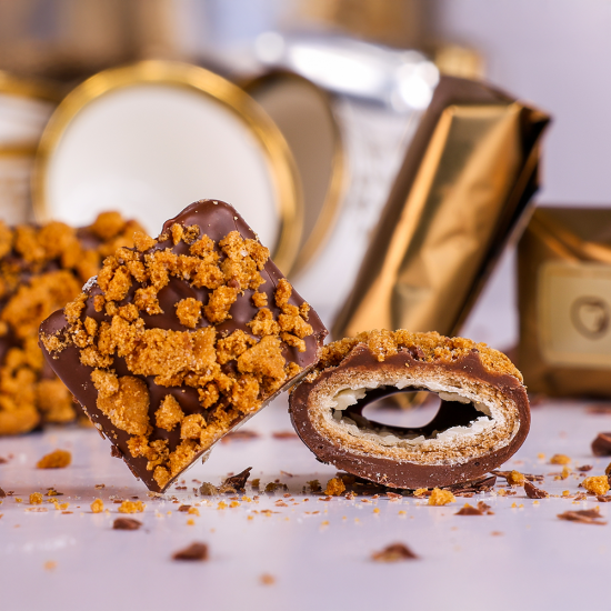 شوكولا تغطيس مستطيل بيسكوتينا لوتس حلو