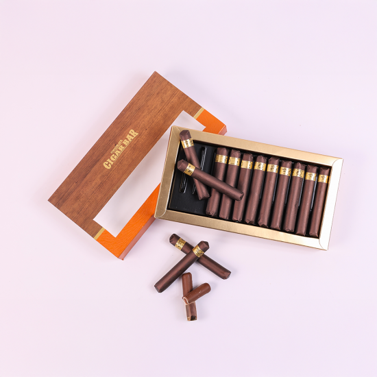 بوكس شوكولا سيغار بني