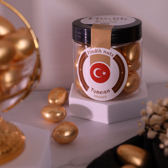 ملبس ذهبي لوز شوكولاته حليب  150 جرام