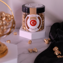 احجار تركي ذهب حقيقي دراج مغطي شوكولا 150 جرام